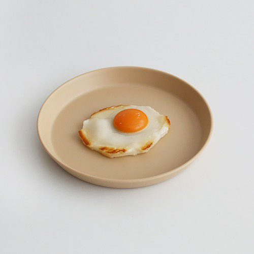 국산 멜라민 플랫접시 브런치 카페 플레이팅접시 - 상품 이미지