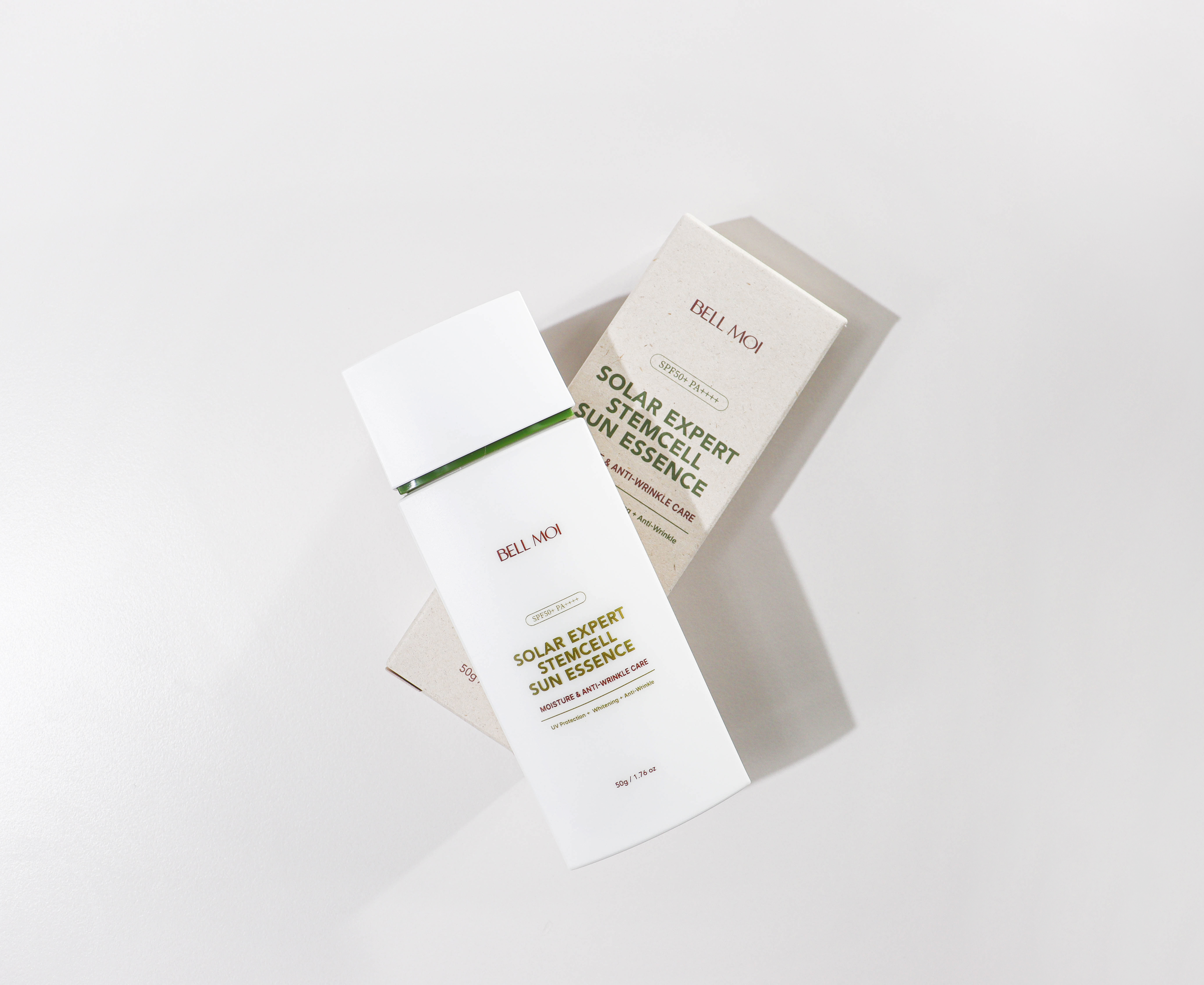 벨모이 솔라 엑스퍼트 스템셀 선에센스, 촉촉한 선크림 50ml, 2개 - 상세 이미지 5