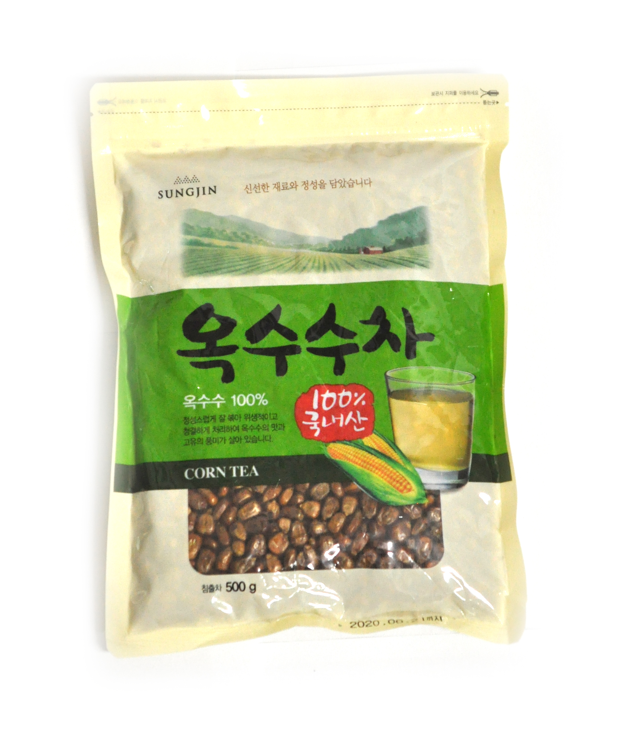 성진 100% 국내산 옥수수차 500g 끓여먹는 볶은 옥수수 - 상품 이미지