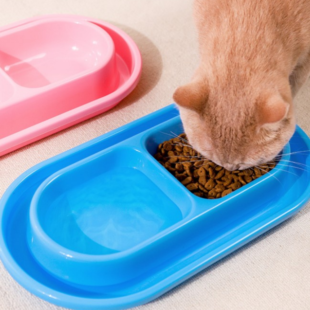 길고양이 대형 밥그릇 길냥이 개미 방지 퇴치 물 사료 그릇 식기