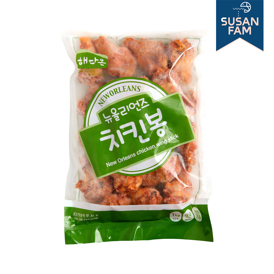 해다온 뉴올리언즈 1kg 치킨윙 치킨봉 버팔로윙봉 가라아게 가라야게 대용량 - 상세 이미지 3