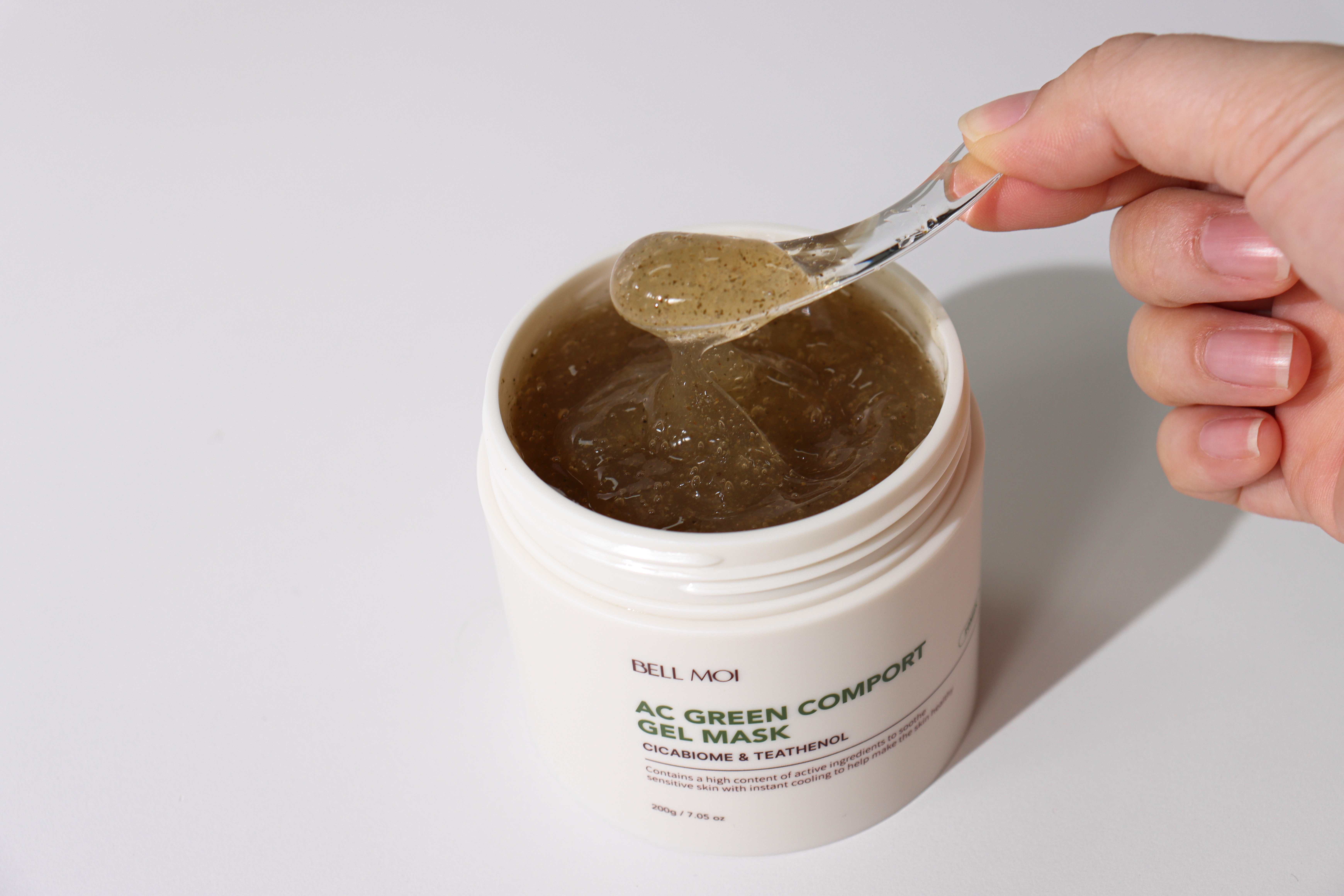 벨모이 AC 그린 컴포트 겔 마스크 200g 피지케어 영양공급 트러블케어 모공케어 압도적 쿨링 유산균 솔루션