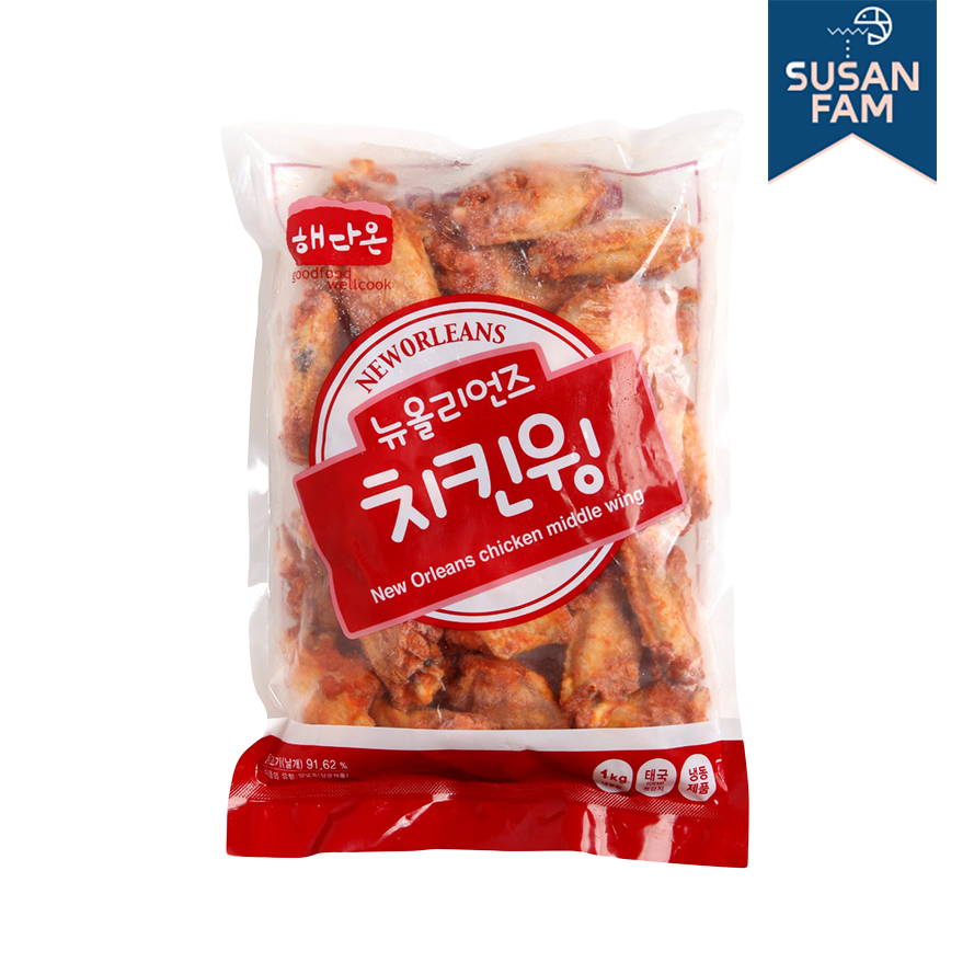 해다온 뉴올리언즈 1kg 치킨윙 치킨봉 버팔로윙봉 가라아게 가라야게 대용량 - 상세 이미지 2