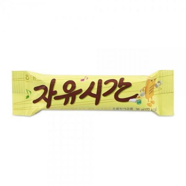 해태 자유시간 36g (1박스-144개) 초코바 탕비실간식 : 전남건강식품