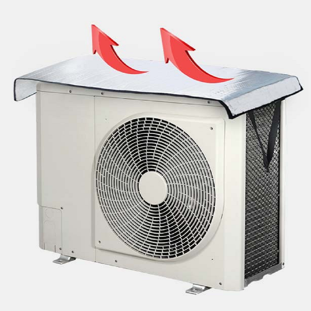 에어컨 실외기 커버 덮개 열차단 차양막