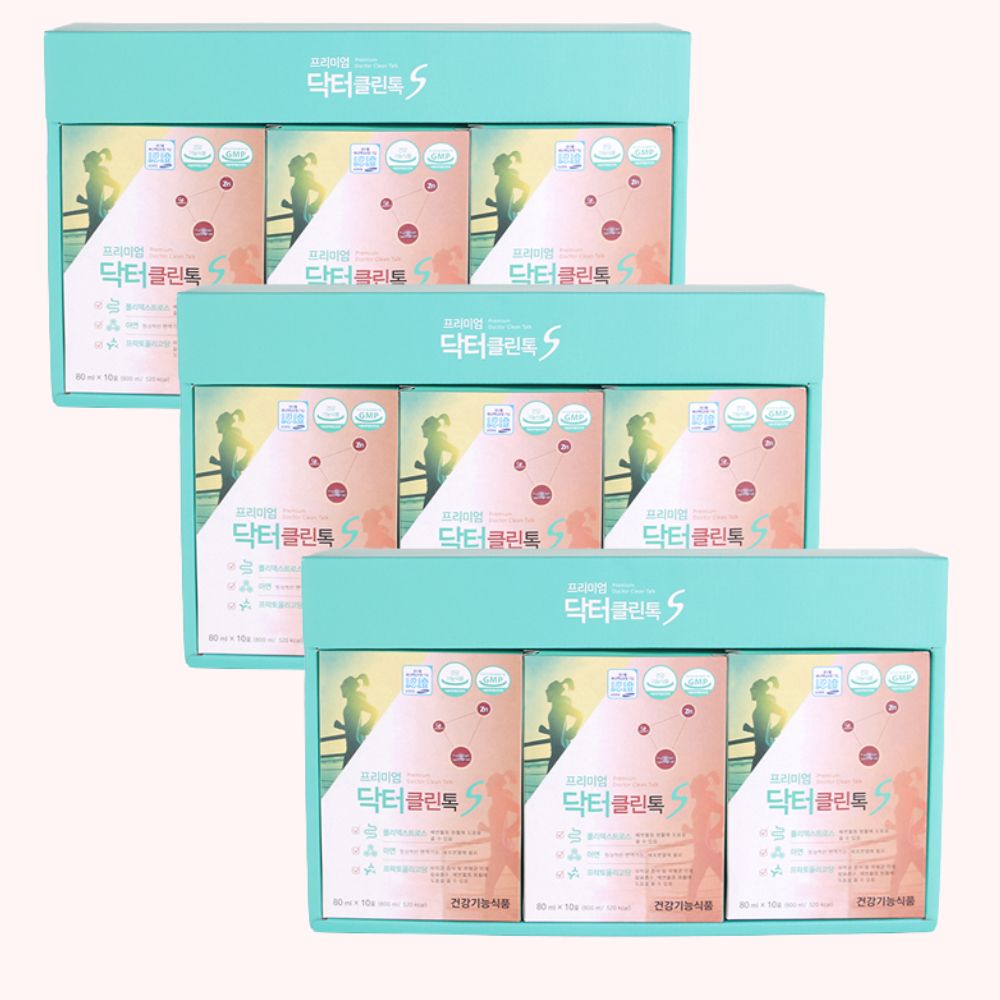 프리미엄 닥터클린톡 S 80ml 30포 x 3박스 총 90포 : 케이니크