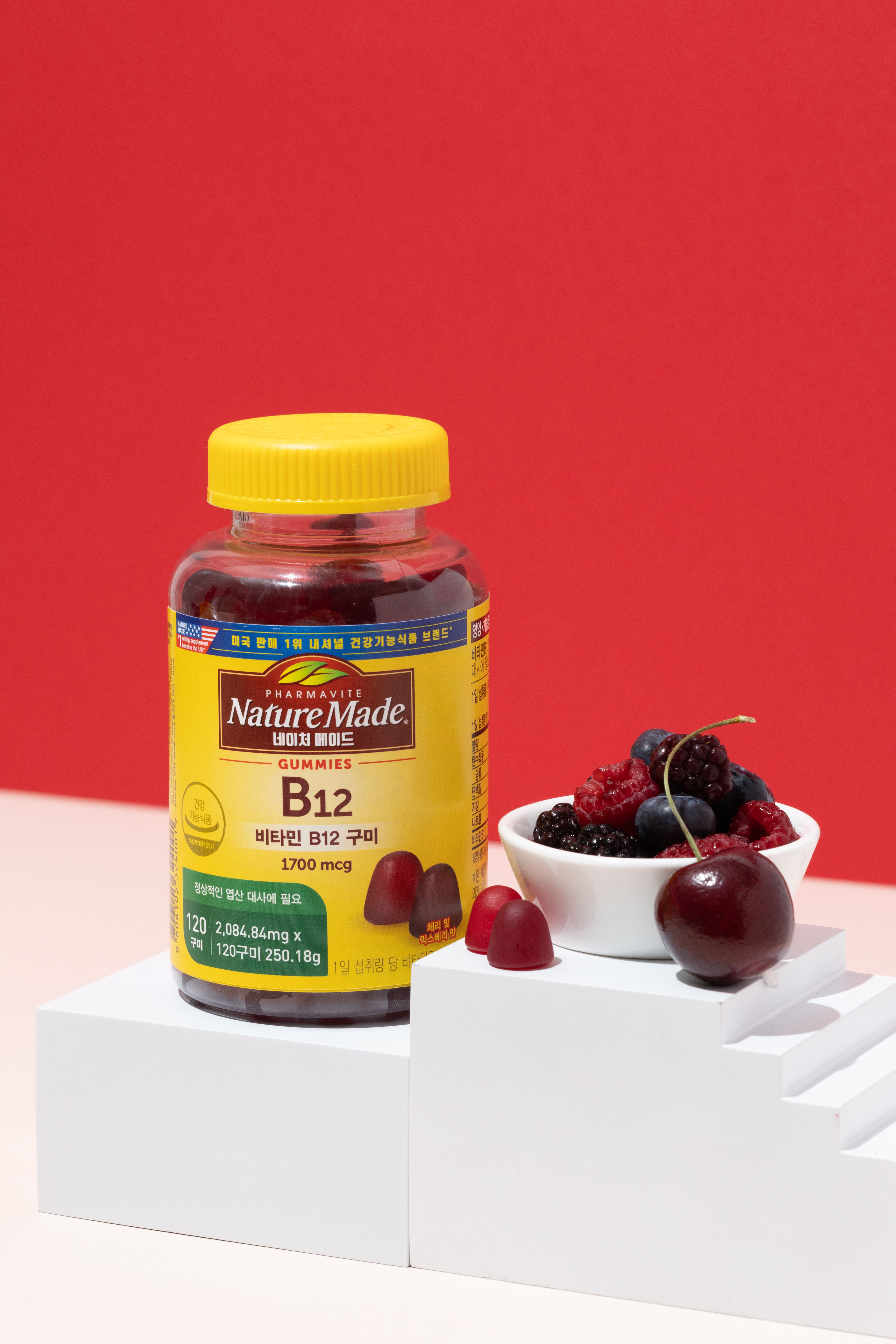 네이처메이드 비타민B12 구미 120구미, 2개 이미지 3