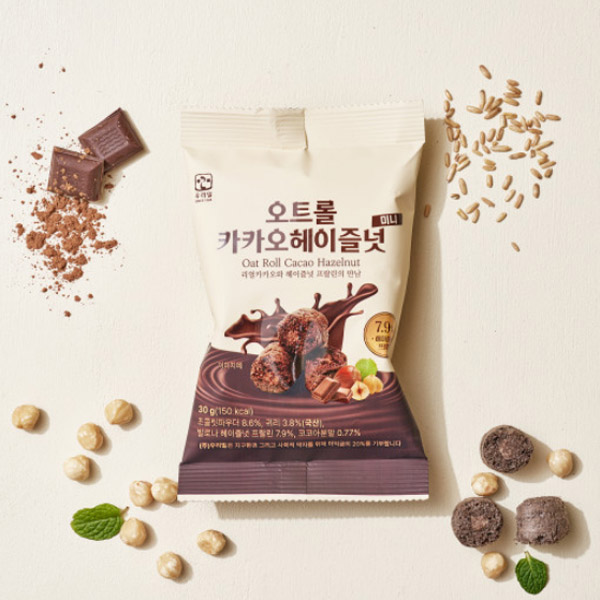 [우리밀] 오트롤 카카오헤이즐넛 210g (30g x 7봉)  [서울샵] - 상세 이미지 2