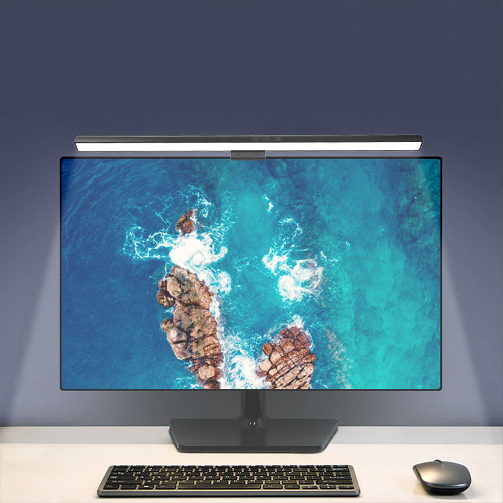모니터 LED 책상스탠드 와이드 학생 탁상 휴대용 공부 침대 독서등 - 메인 이미지