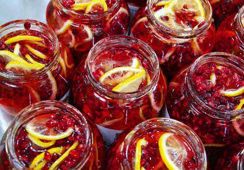 규린이네 레몬석류청 수제청 과일청 차 답례품 추석 선물세트 카페 납품 500g