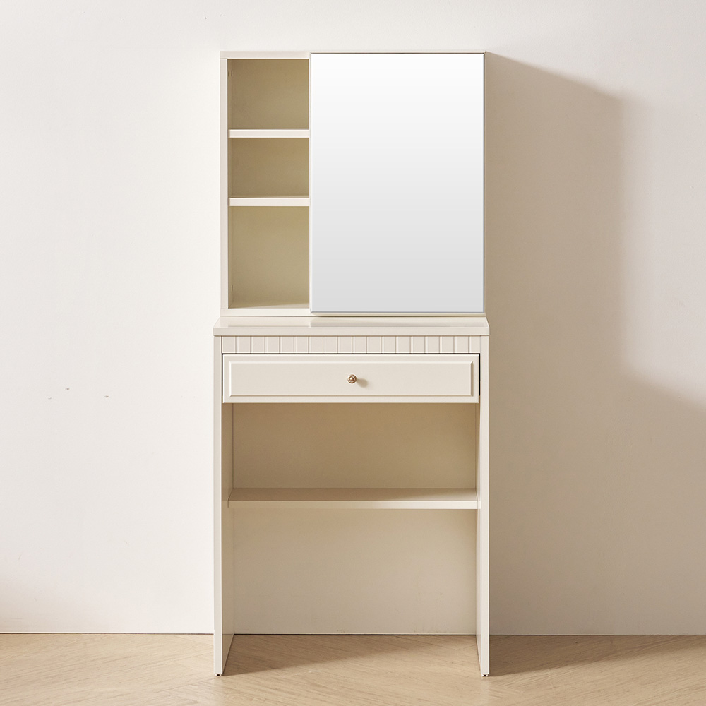 미카엘 600폭 서랍 수납 화장대