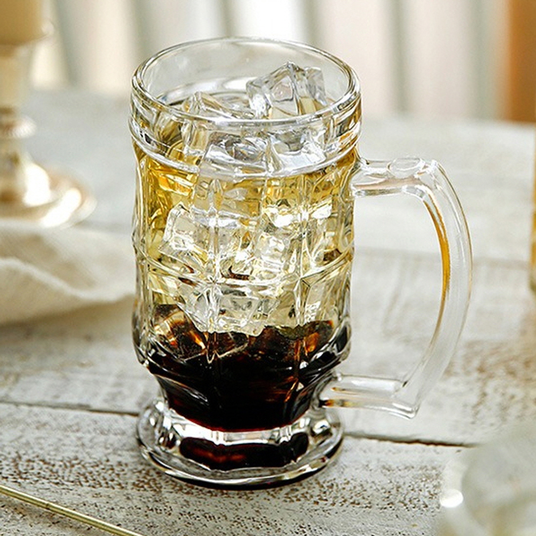 산토 하이볼잔 짐빔 온더락잔 소맥 맥주 전용 잔 380ml - 상세 이미지 3