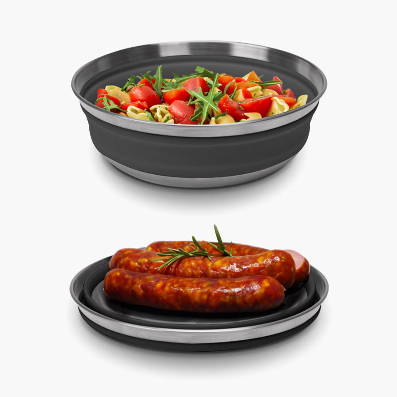 씨투써밋 디투어 팟 5L 팬 25cm 세트 10P 접이식 스테인레스 코펠 식기 - 상세 이미지 5