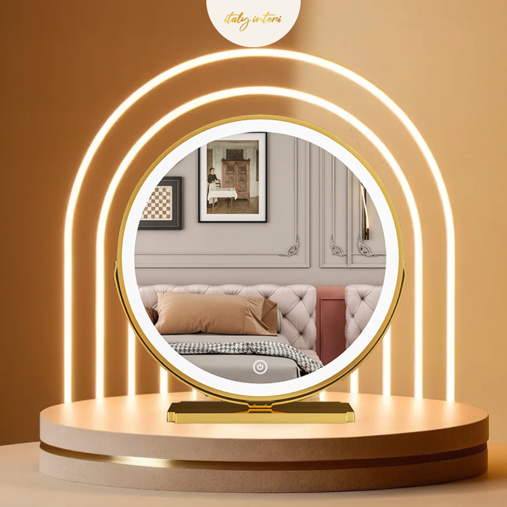 led 화장 거울 탁상 조명 각도조절 led 화장대 거울