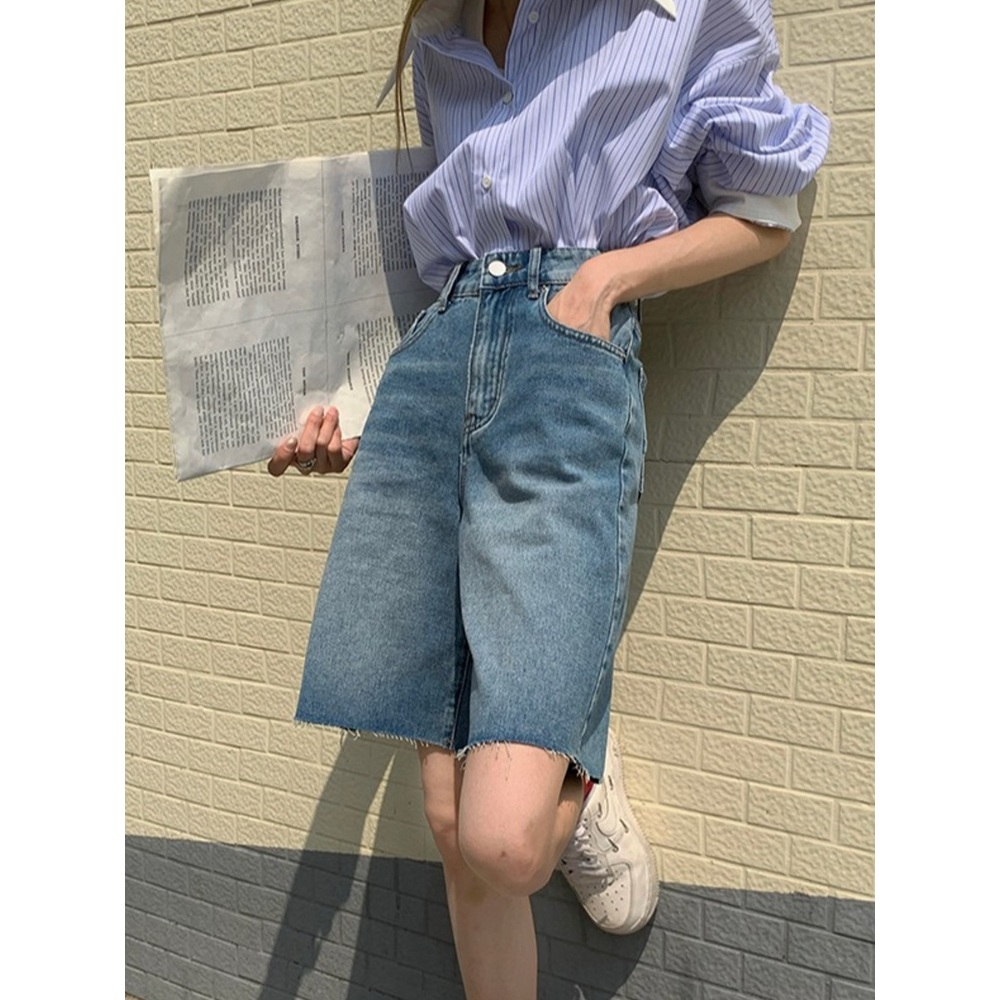 르세라핌 김채원 청반바지 인스타 여름 아메카지 - 상세 이미지 4