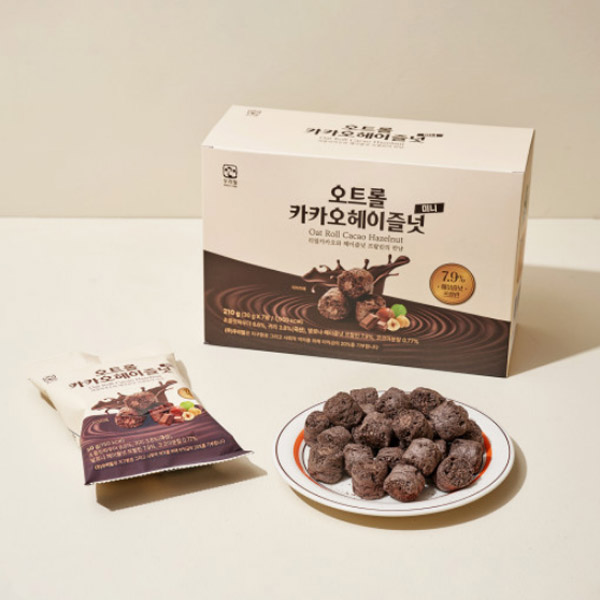 [우리밀] 오트롤 카카오헤이즐넛 210g (30g x 7봉)  [서울샵] - 상품 이미지