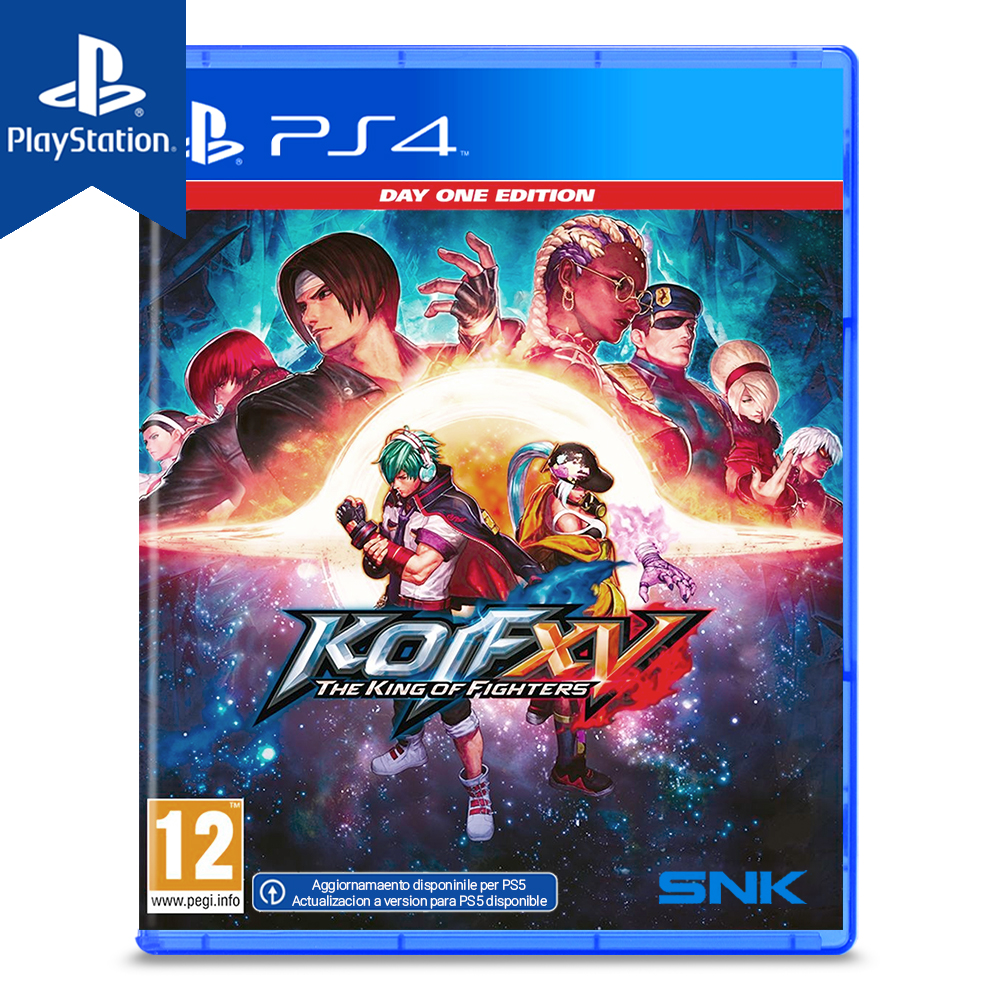PS4 더 킹 오브 파이터즈 15 XV 데이원에디션 해외판 한글지원 새제품 CD (PS5 호환) - 메인 이미지