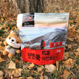 핫앤쿡 곱빼기 라면애밥 짬뽕 대용량 전투식량 발열도시락 등산 캠핑 비상 맛있게 먹은 솔직 후기 - 상품 이미지 3