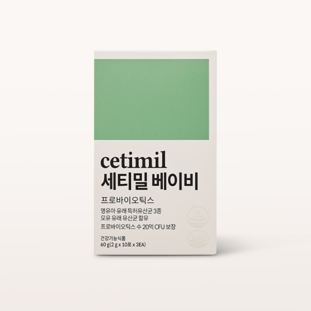 세티밀 베이비 아기유산균 돌 유아 아이 프로바이오틱스 30포, 1개 제품 이미지