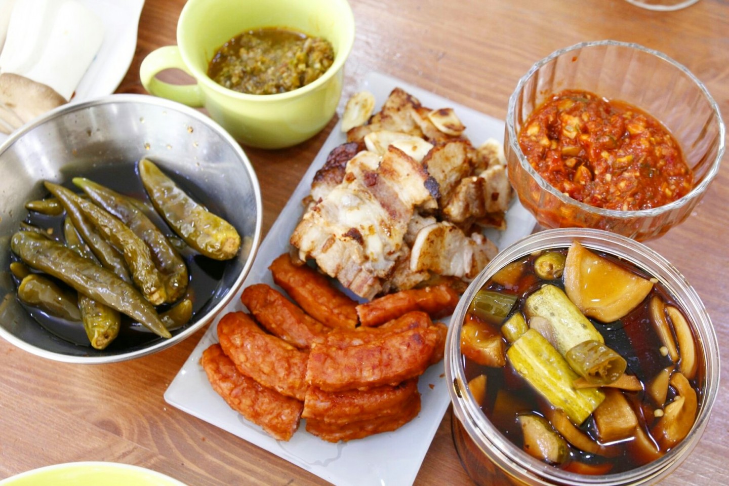 국산 청양고추 장아찌 짱아치 국내산 업소용 수제 매운 반찬 이미지 3