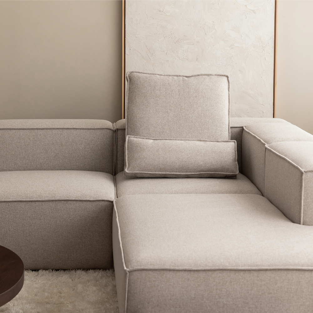 무토 클래시 모듈 4.5인 오픈카우치 패브릭소파