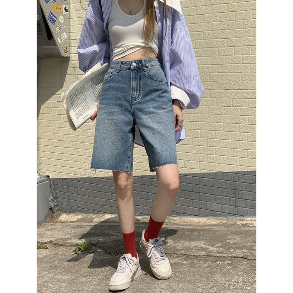 르세라핌 김채원 청반바지 인스타 여름 아메카지 - 상세 이미지 3