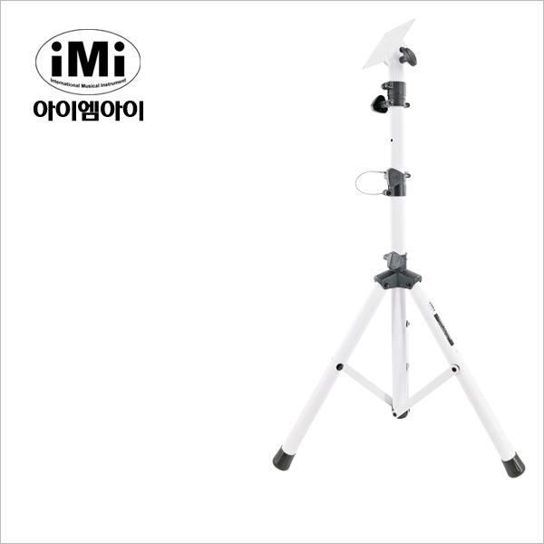 IMI 이동식 모니터거치대 스탠드 LCD 거치대 삼각대 화이트 - 상세 이미지 2