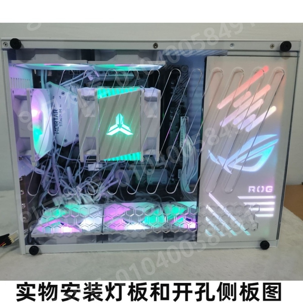 컴퓨터 어항케이스 본체 게이밍 커스텀 PC 미들타워 - 상세 이미지 4