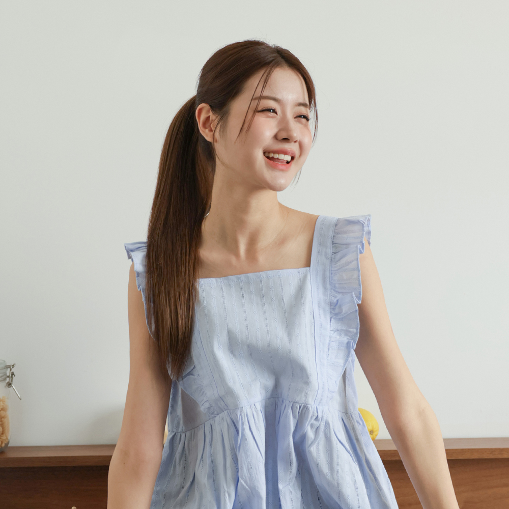 포니테일가발 여자 긴생머리 스트레이트 부분 가발 뒷머리 - 상세 이미지 3