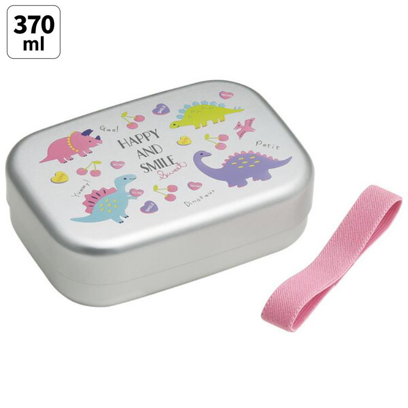 스케이터 HAPPY AND SMILE 캐릭터 알루미늄 도시락 370ml ALB5NV - 주방·식기 - 하카타몰
