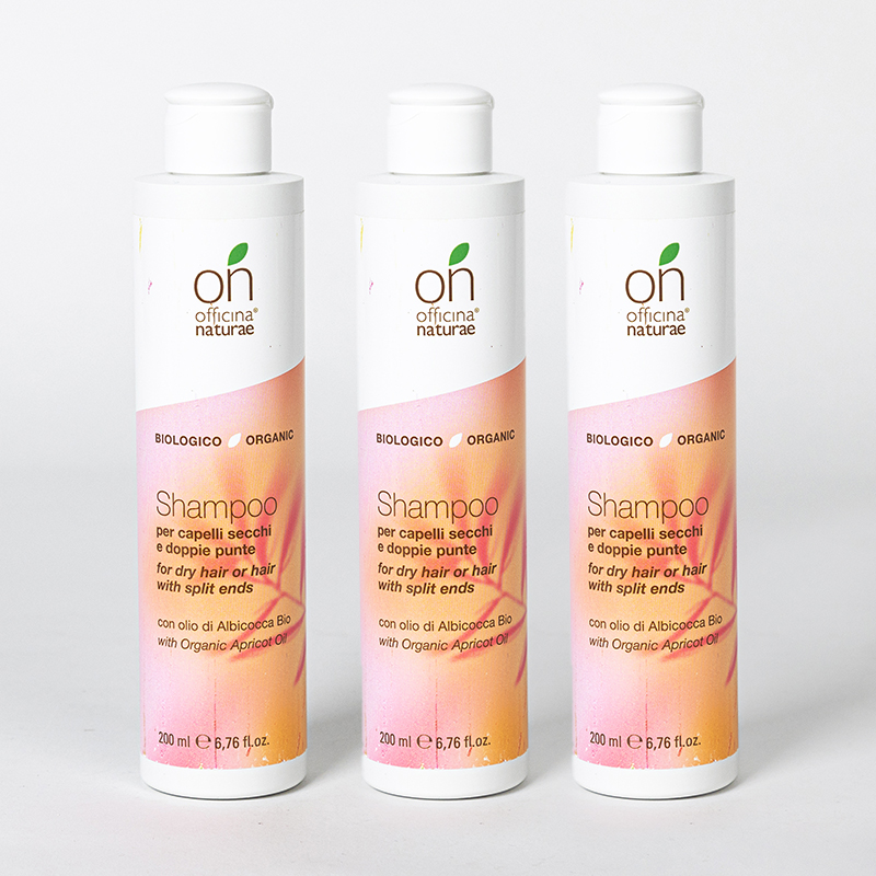 오피치나나뚜래 온유 유기농 단백질샴푸 건성 손상모용 200ml 3개 - 상품 이미지