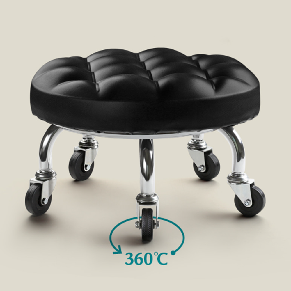 패디시술의자 좌식 바퀴달린 앉은뱅이 낮은 이동식 작업의자