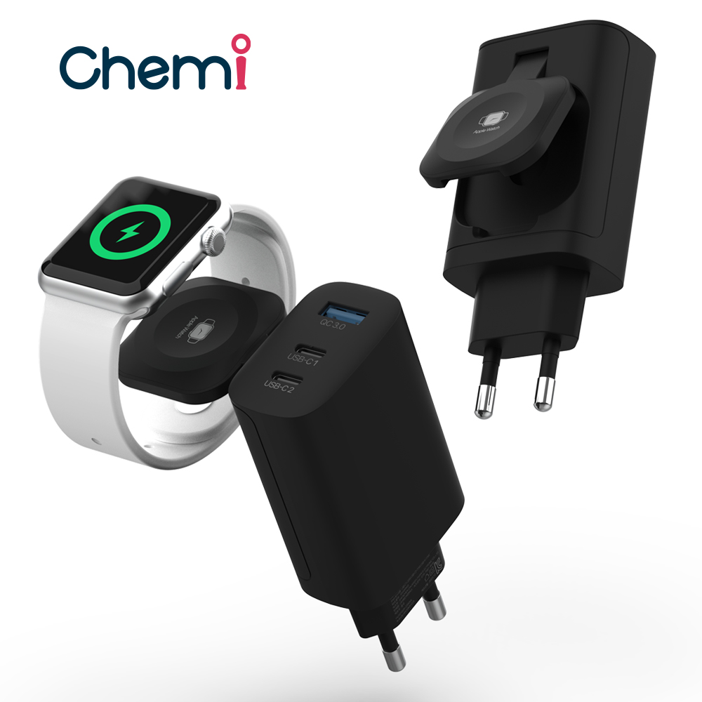 Chemi 올인원 초고속 충전기 태블릿PC 스마트워치 애플워치 스마트폰 닌텐도 충전 - 상품 이미지