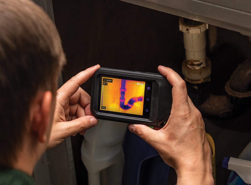 [대여] 플리어 FLIR C3X 열화상카메라 대여 렌탈 신축 아파트 사전점검 누수 1일 - 상세 이미지 2