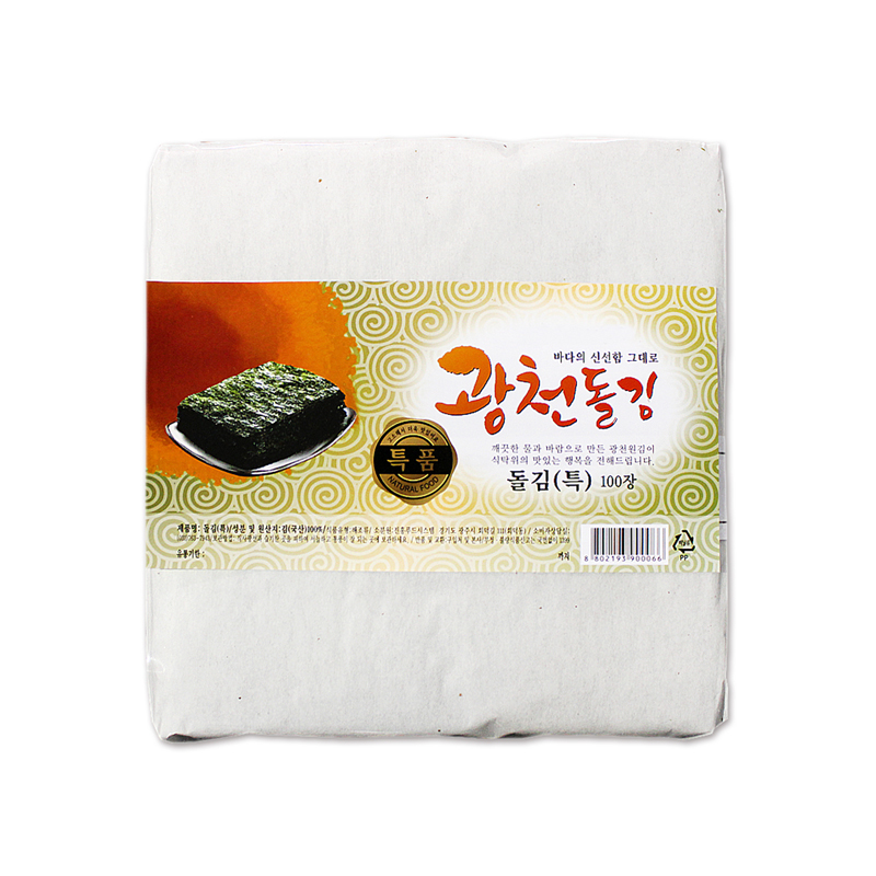 광천원김 돌김(특) 100장 : 자연두레
