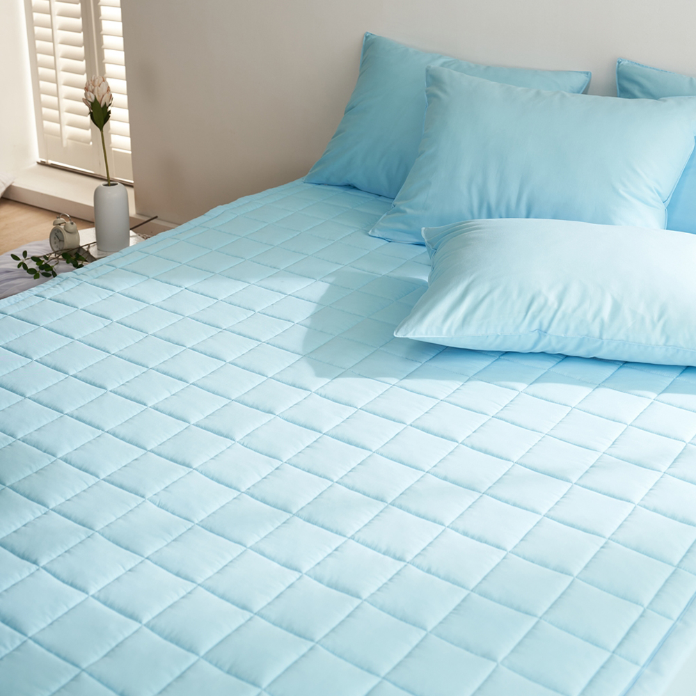 순면 침대면패드 슈퍼싱글 매트리스 침대패드 고정밴드 SS