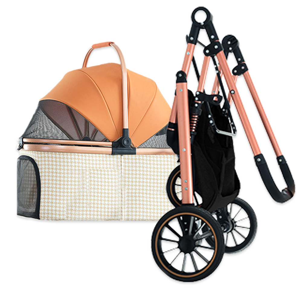 개과천선 빌리 반려동물 유모차 강아지 고양이 개모차 3in1 원터치 접이식