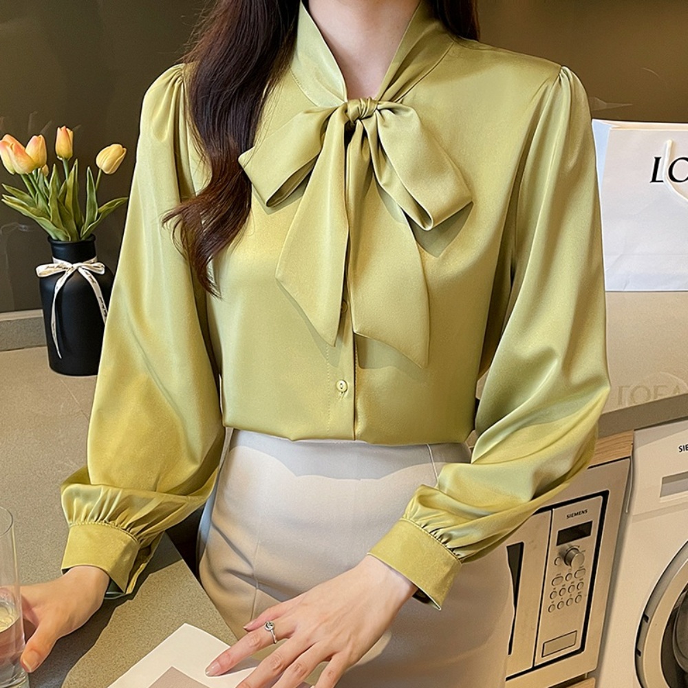 동상이몽2 338회 김숙 리본 블라우스 세련된 쉬폰 - 상세 이미지 2