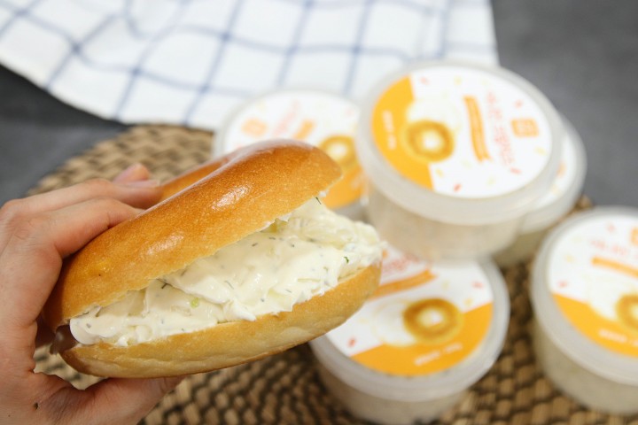 어니언크림치즈 스프레드 양파 크림치즈 200g 이미지 6