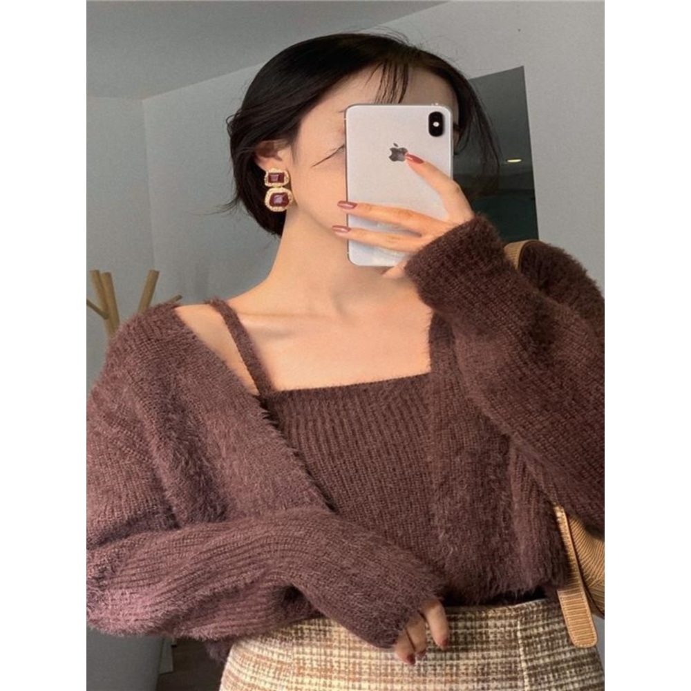 미녀와 순정남 임수향 박도라 가디건 나시 세트 하이틴 청순한 - 상세 이미지 5
