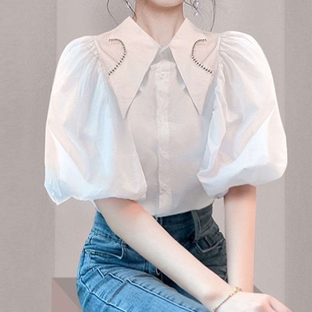 동상이몽 338회 이은형 셔츠 블라우스 하이틴 루즈핏 - 상세 이미지 2