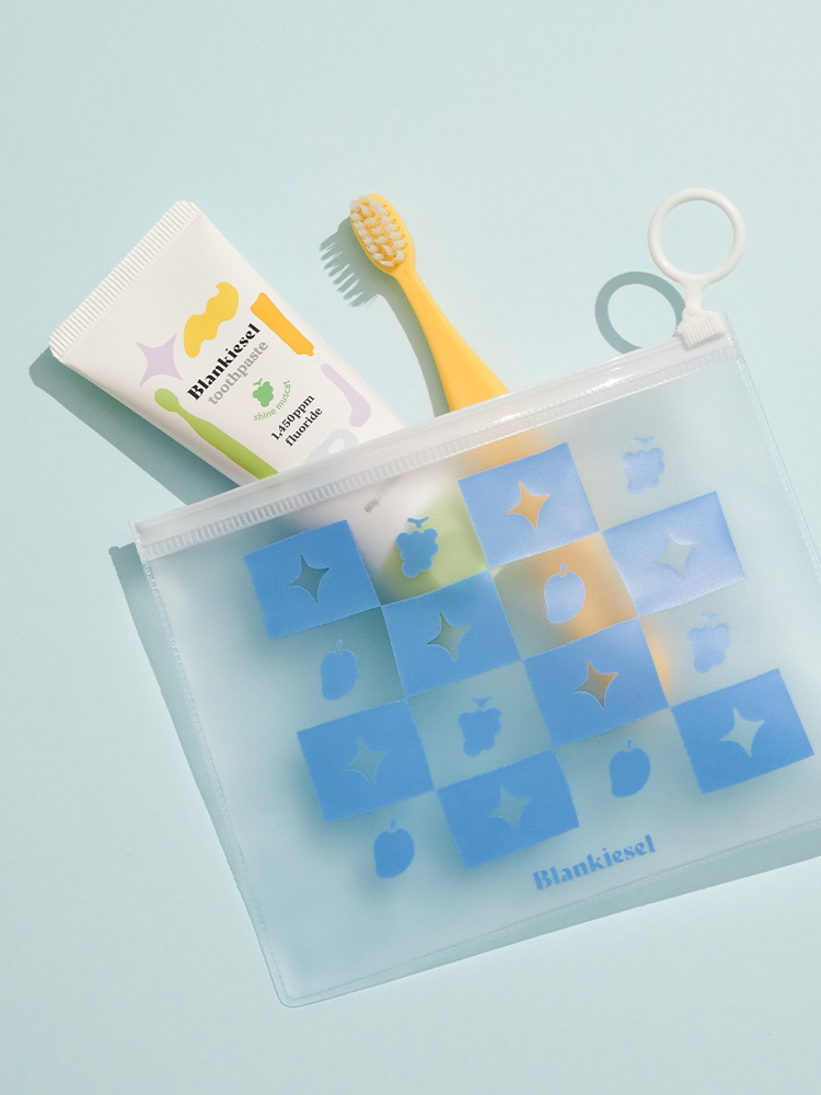 블랑키즐 치약 1000ppm 고불소 애플망고향 1단계  2+2 60g