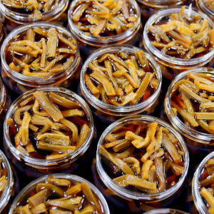 궁채장아찌 궁채 짱아찌 상추대 줄기상추 나물 절임 맛있게 먹은 솔직 후기 - 상품 이미지 4