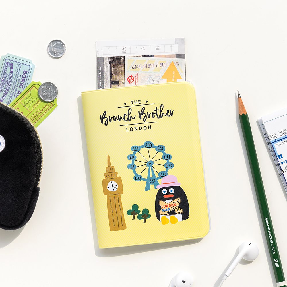귀여운 여권 커버 케이스 해외여행 여권 지갑 - 상세 이미지 4