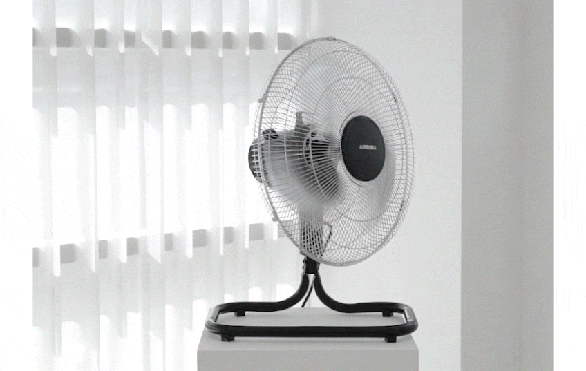 대형선풍기 업소용 공업용 산업용 바닥 앉은뱅이 메탈 선풍기 30cm 판매처 상세 정보 이미지 3