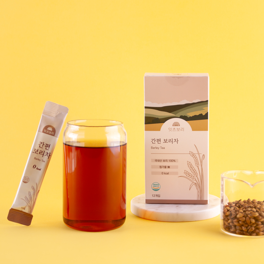 잇츠보리 국산 보리차 간편스틱 10g x 12개입 보리추출물 원액 휴대용 티백