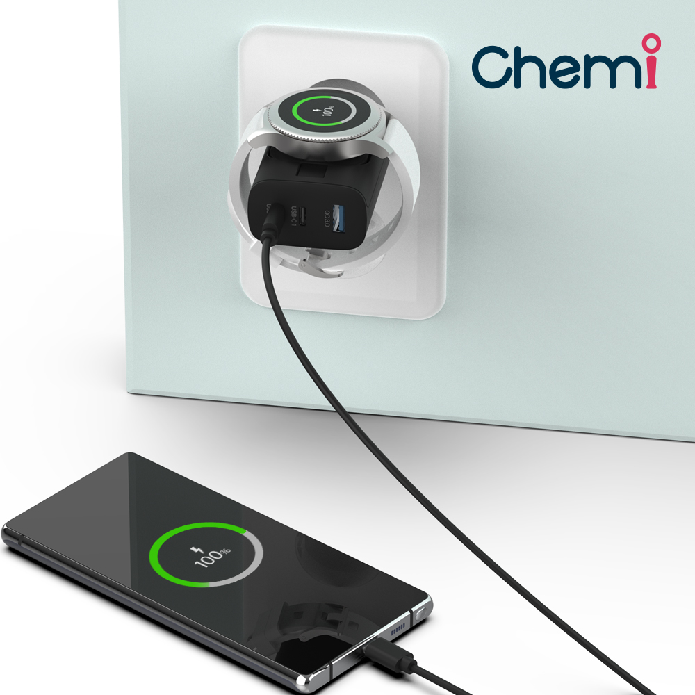 Chemi 올인원 초고속 충전기 태블릿PC 스마트워치 애플워치 스마트폰 닌텐도 충전 - 상세 이미지 3