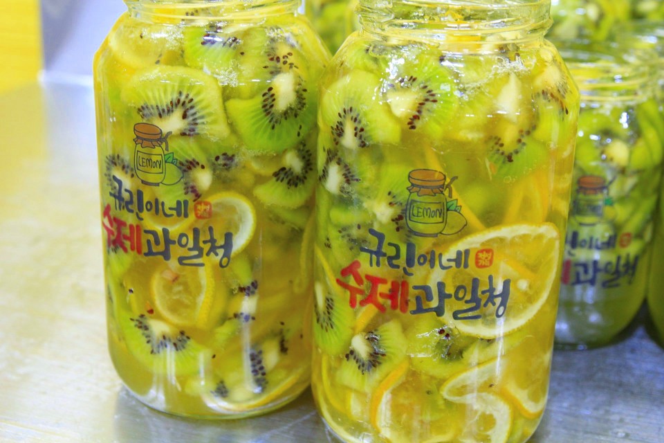 규린이네 레몬키위청 수제청 과일청 차 답례품 추석 선물세트 카페 납품 500g - 상세 이미지 4