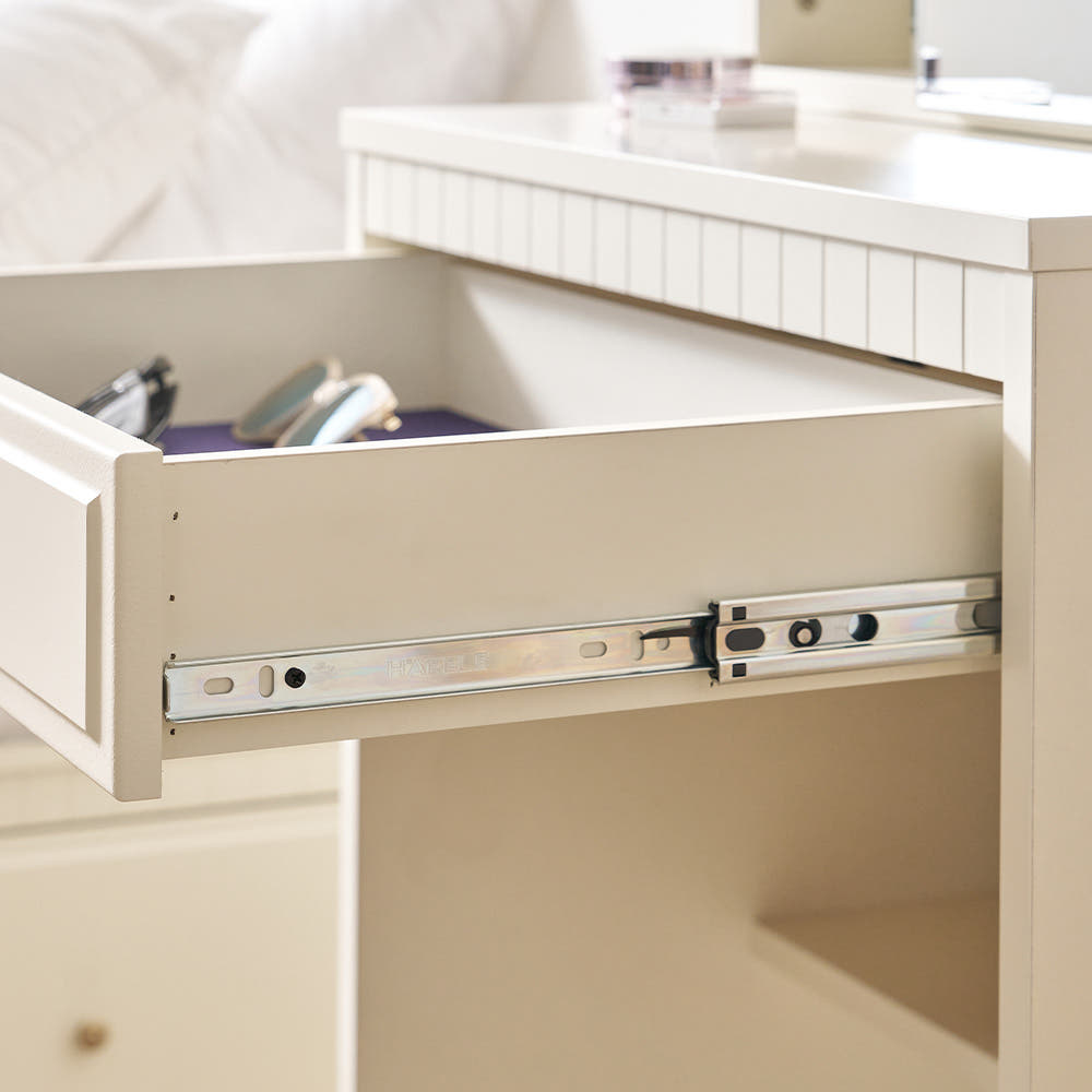 미카엘 600폭 화장대 측면 및 서랍 구조