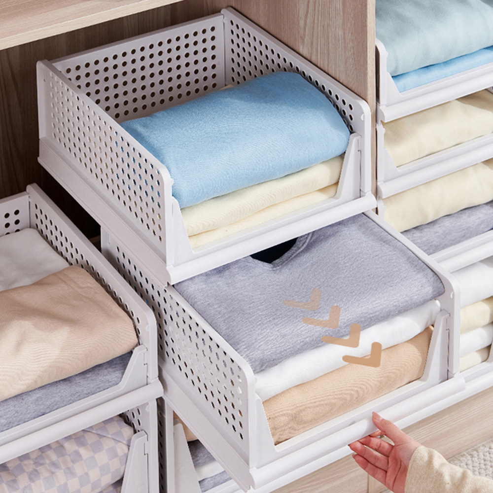 옷정리 트레이 슬라이딩 옷 정리함 일반소형